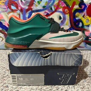 Nike KD 7 “Easy Money” Size 10M Kevin Durant Shoes 653996-330 with OG Box 2014